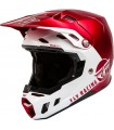 Casque FLY RACING Formula CC Centrum - rouge Metallic/blanc S