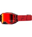 Masque FLY RACING Zone Pro Red - écran rouge/fumé