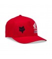 FLEXFIT HAT FOX X HONDA RED S/M