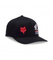 FLEXFIT HAT FOX X HONDA BLK S/M