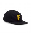 Casquette en laine ajustable Big F Ajustable BLK