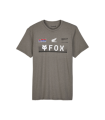 T-shirt Fox x Honda Premium Gris graphite chiné