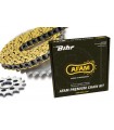 Kit chaine AFAM 420 type MX (couronne ultra-light) KAWASAKI KX65