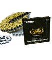 Kit chaîne AFAM 420 type MX2 14/50 (couronne ultra-light) Kawasaki KX85