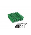 Kit têtes de rayon universel anodisées A.R.T vert  BODY  STRONG  FONT color  ff0000 Infor