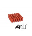 Kit têtes de rayon universel anodisées A.R.T orange -BODY--STRONG--FONT color--ff0000-Inf
