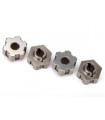 TRX8568 Moyeux de roue, hexagonaux, acier (4)