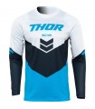 THOR 2022 JRSY SCT CHEV BLEU TAILLE L