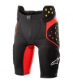 SEQUENCE PRO PROTECTION SHORT BLACK/RED 2X-LARGE