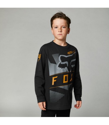 FOX T-SHIRT À MANCHES LONGUES YOUTH RIET YXL